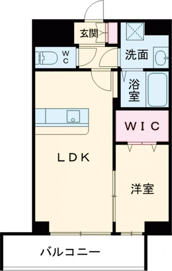 LIBTH前島Ⅲの間取り
