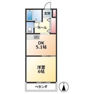 エスペランサⅡの間取り