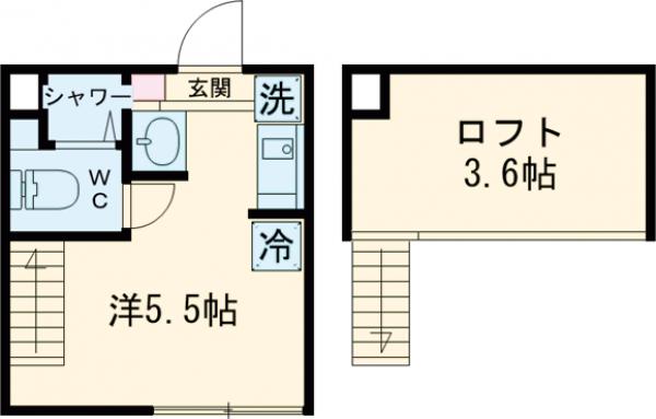 仮称)松島三丁目?・102号室の間取り