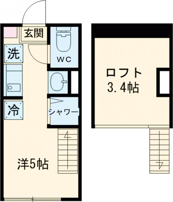 仮称)松島三丁目?・107号室の間取り
