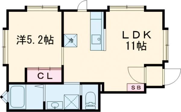 サンライズ町田の間取り