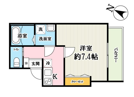 （仮称）キャメル東藤沢３・302号室の間取り