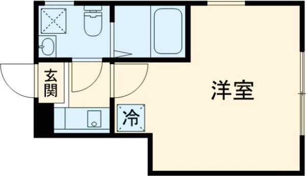 パティオ練馬田柄・101号室の間取り