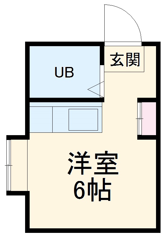 フジコーポ三山の間取り