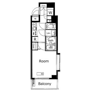 ガーラ駒沢大学の間取り