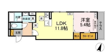 ディーシンシアの間取り