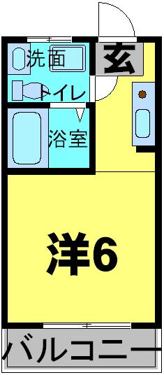 オーバル柏の間取り