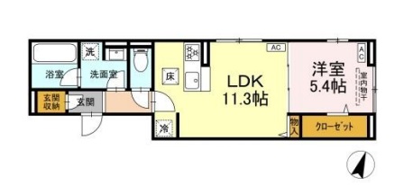 ディーグラースの間取り