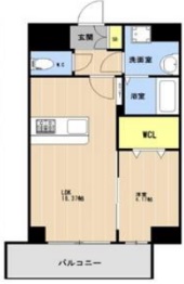 LIBTH前島Ⅲの間取り