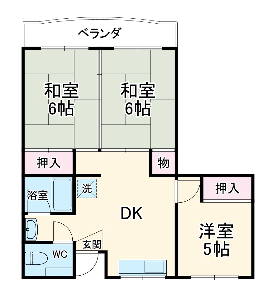 イトーハイツの間取り