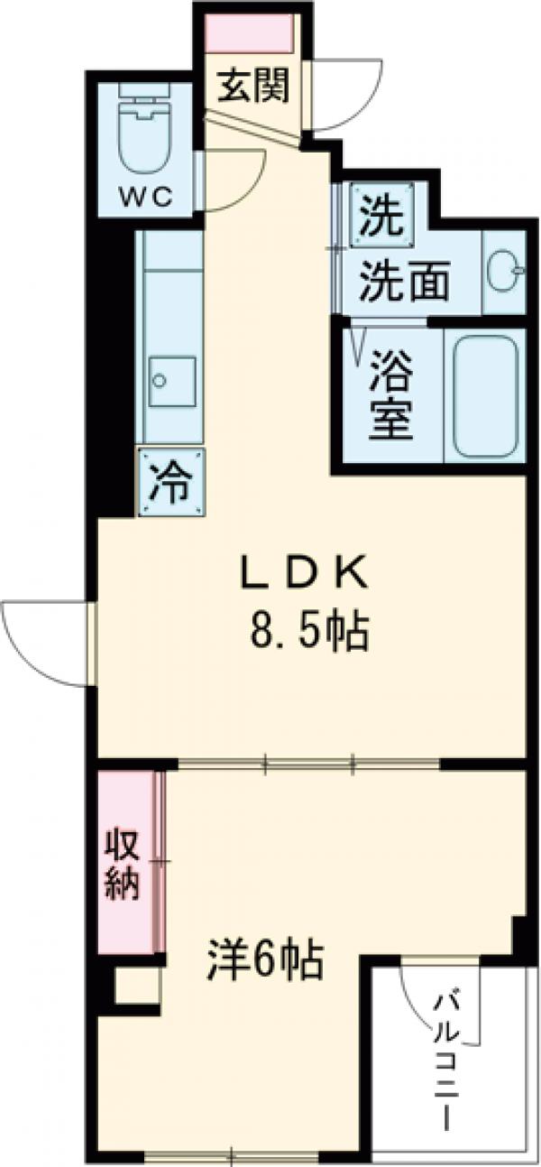 ハイムマルセン日野の間取り