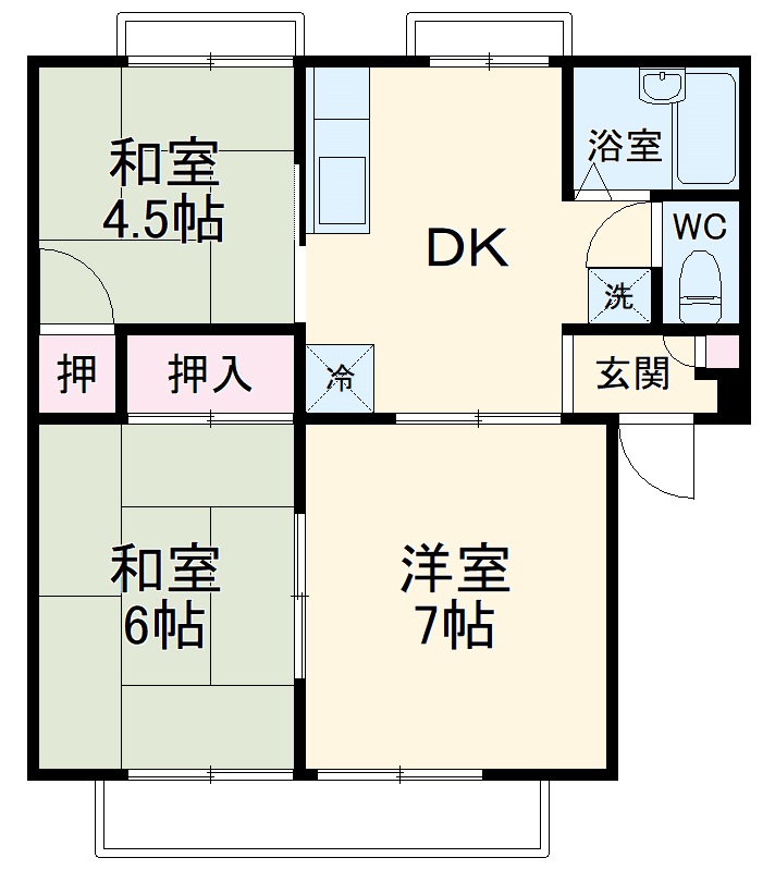 パーラメントⅡの間取り