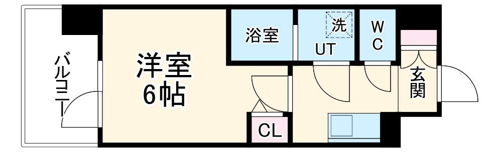 エスリードレジデンス大阪福島シティスクエアの間取り