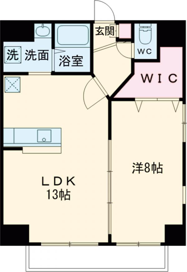メゾン白和・505号室の間取り