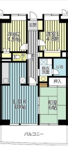 カーザ・フォレスタの間取り