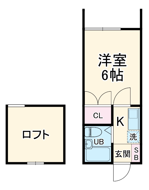第2クローバーハイツの間取り