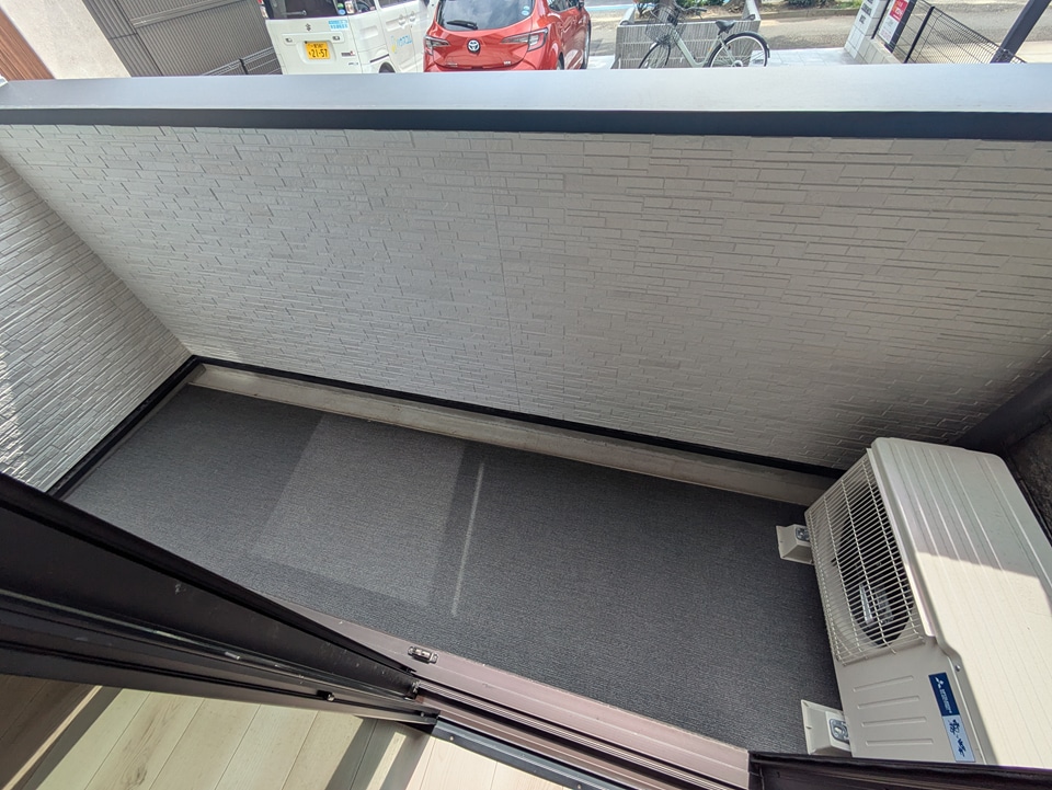 12/28 バルコニー