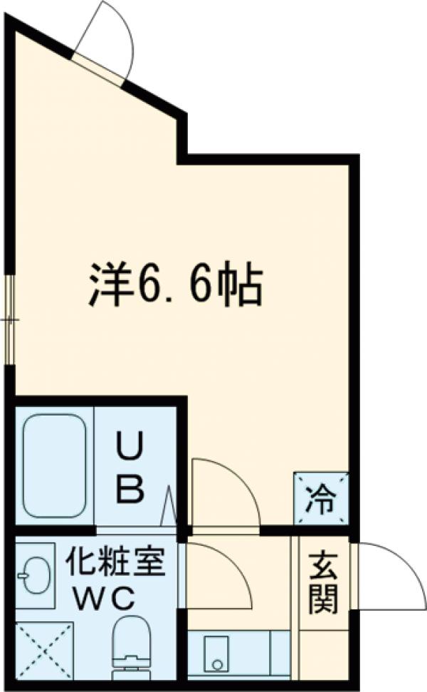 ピッコラアルテ・101号室の間取り