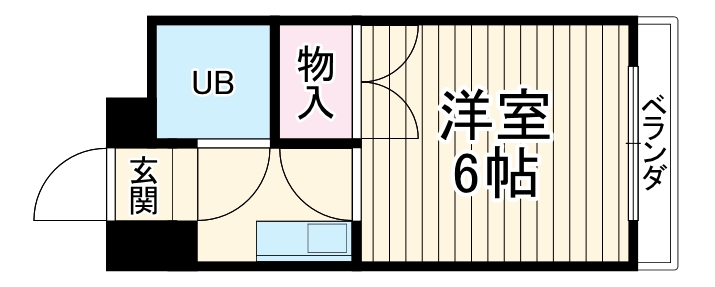 ハイツカマタキの間取り