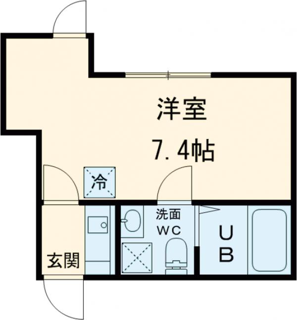 ピッコラアルテ・302号室の間取り