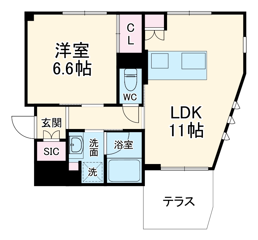 CLIVIA市川真間の間取り
