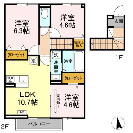 ホープフルパレスの間取り