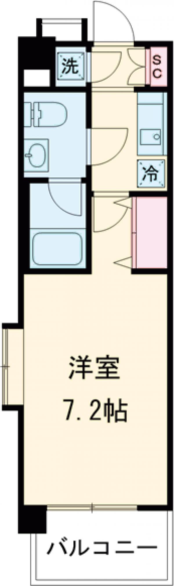 CYNTHIA FOUR-D ef Fortの間取り