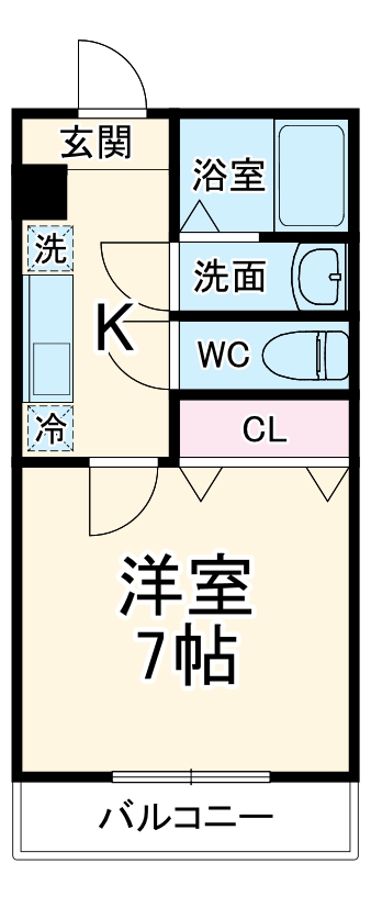 リバーブ西大宮の間取り