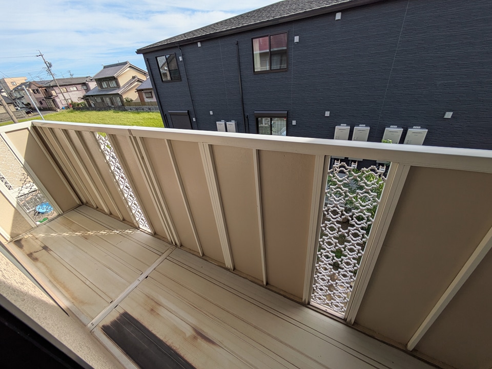 12/26 バルコニー