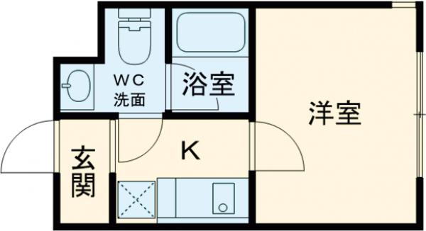 ＤＥＣＯＲ　ＢＬＯＣＣＯ　大山　Ｄｕｅ・302号室の間取り