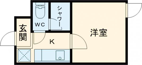 ＤＥＣＯＲ　ＢＬＯＣＣＯ　大山　Ｄｕｅ・403号室の間取り