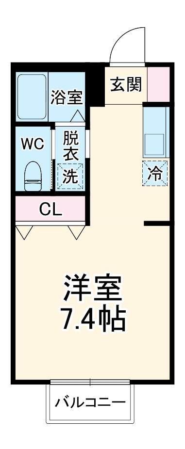 メゾン塩貝の間取り