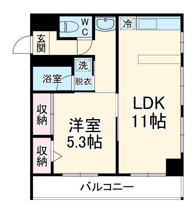 A&S KATO KI B棟の間取り