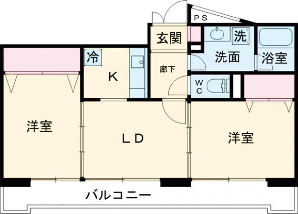 ＡＲＫ-Ｊ・202号室の間取り