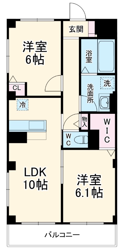 フィレ・デ・フルールの間取り