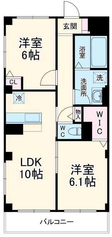 フィレ・デ・フルールの間取り