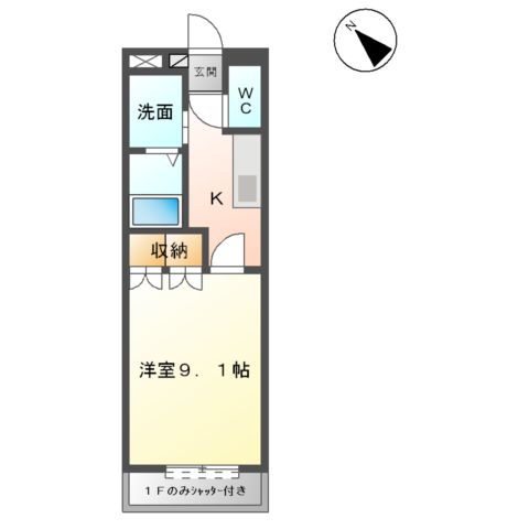 Pine Forestの間取り