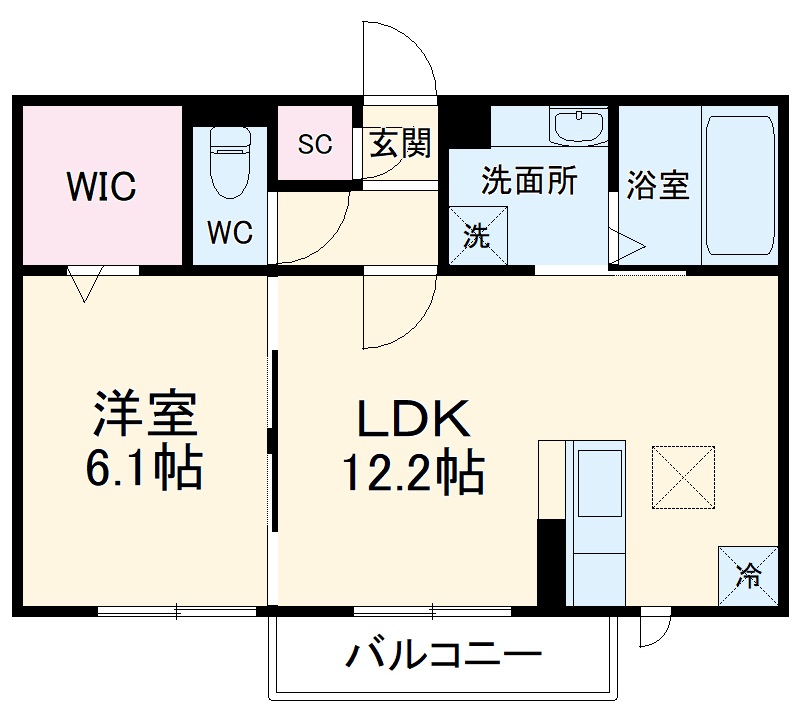 Dーroom栄の間取り