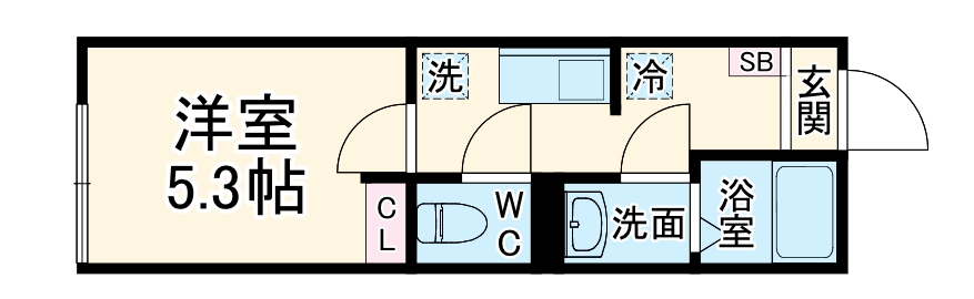 カインドネス相模原氷川町の間取り