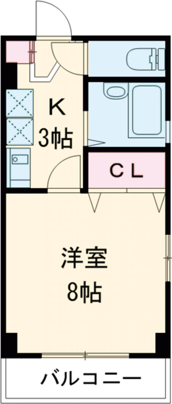 カーサフローラの間取り