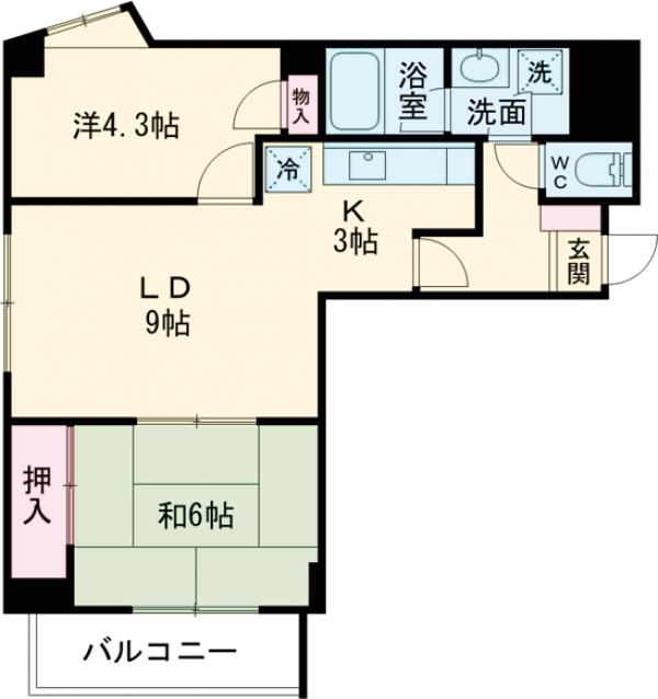 ストークマンションの間取り