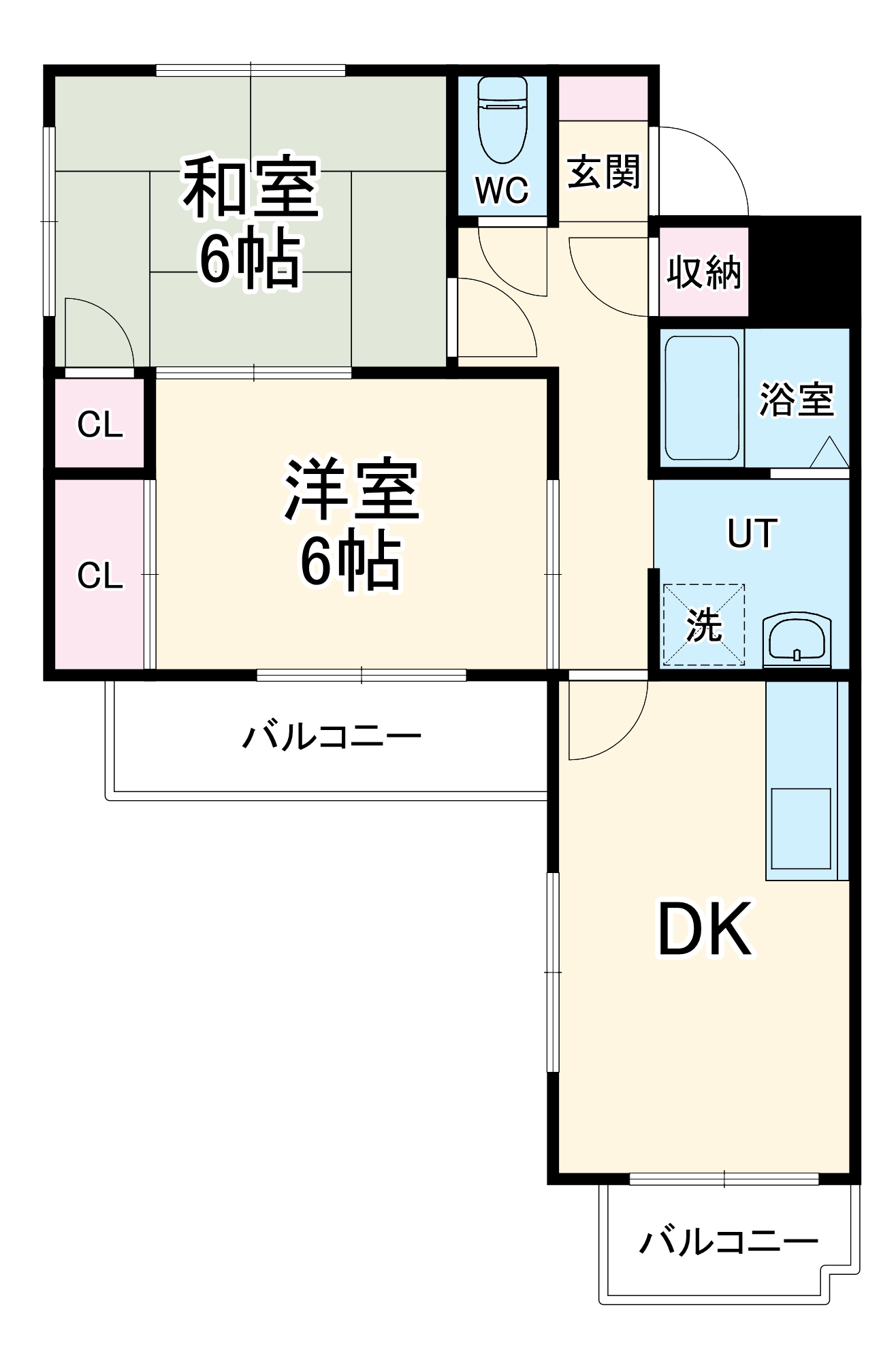 メゾン柴田の間取り