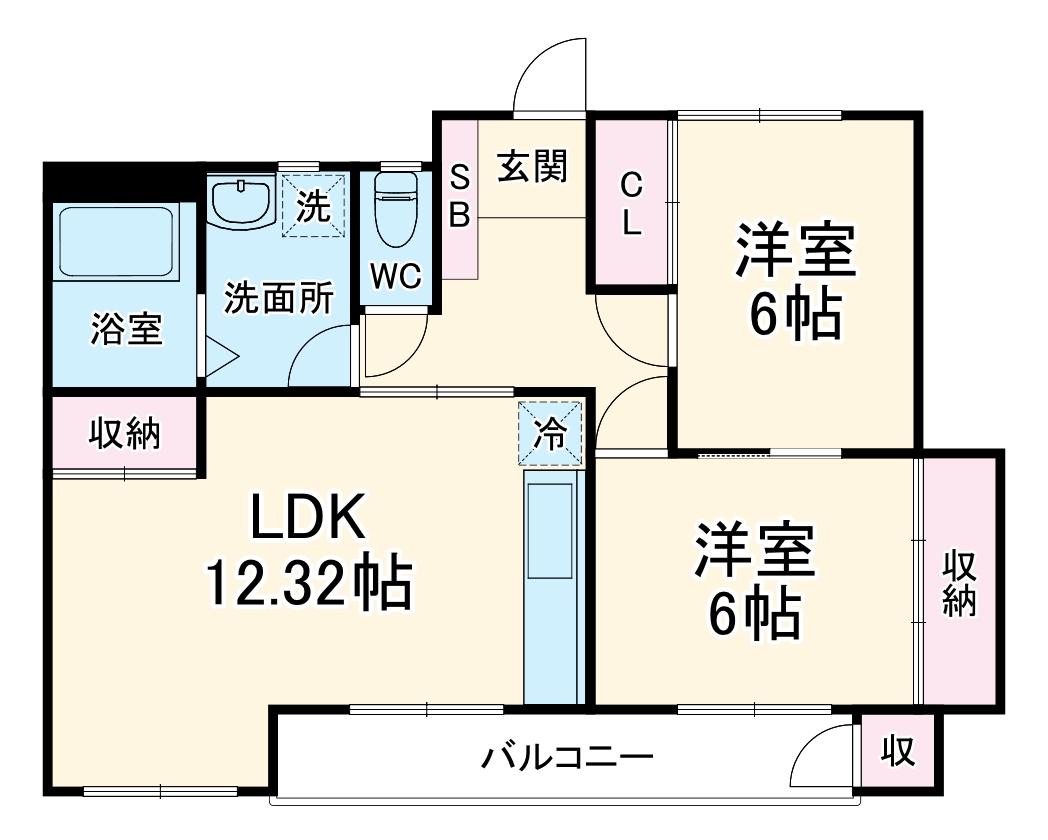 PLENDY松戸新田の間取り