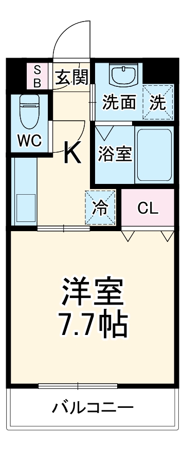 リテイル・ローの間取り