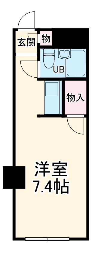 コスモ磯子グリーンアベニューの間取り