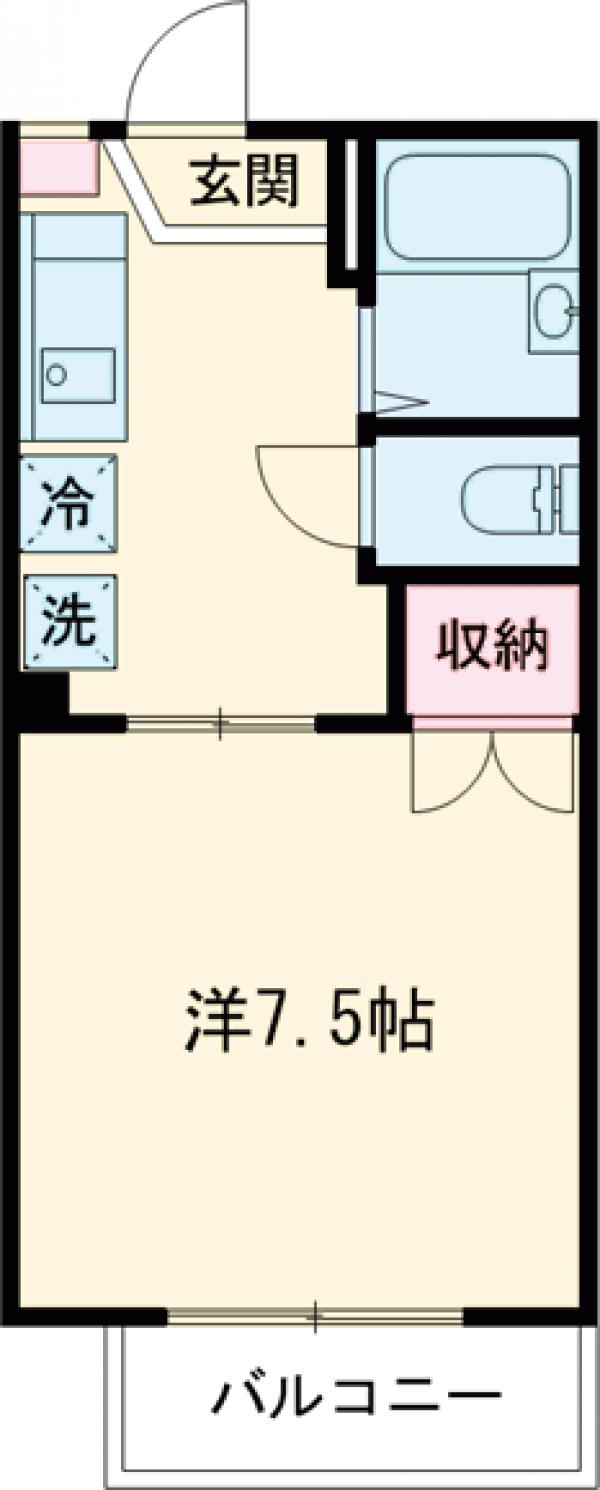 シャンポール・トヨの間取り