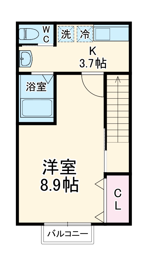 アン ディオールの間取り