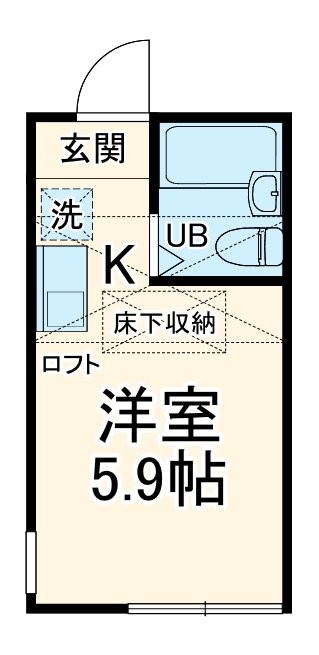 カーサ・クオーレ神大寺の間取り