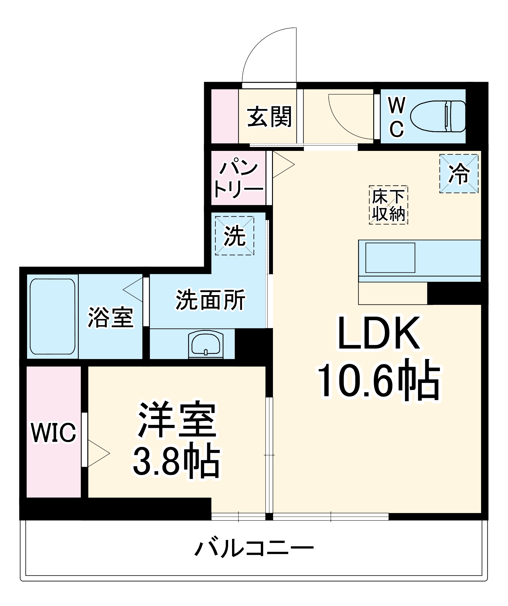 シンビジウム湘南台の間取り