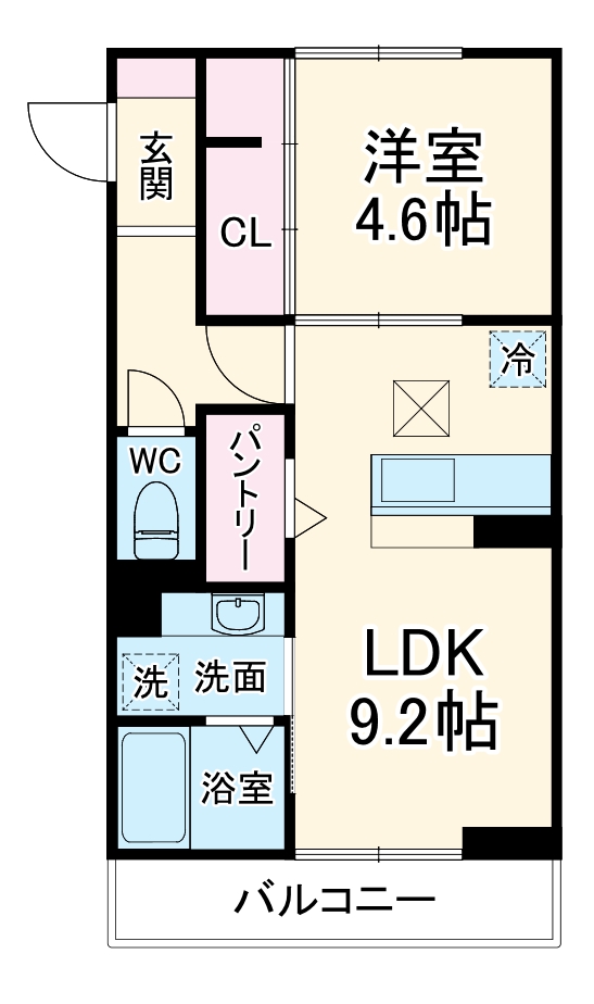シンビジウム湘南台の間取り